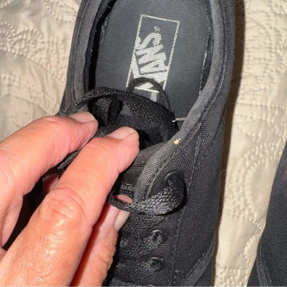 Vans Black Sneakers Classic Skate Style